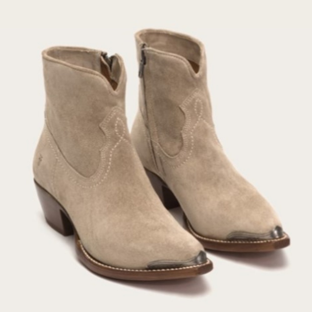 WORN 4 TIMES Fry Shane Tip Short Boot